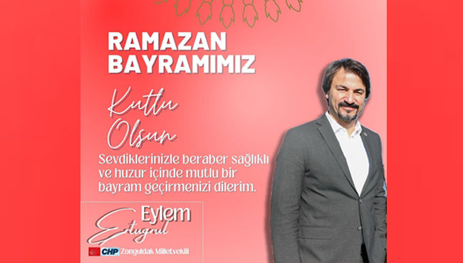 Zonguldak Milletvekili Ertuğrul Ramazan Bayramını kutladı