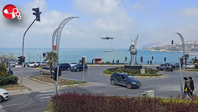 Dronlu bayram denetimleri