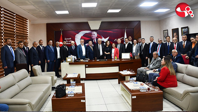 Kdz. Ereğli Belediyesi’nde bayramlaşmaya yoğun katılım...