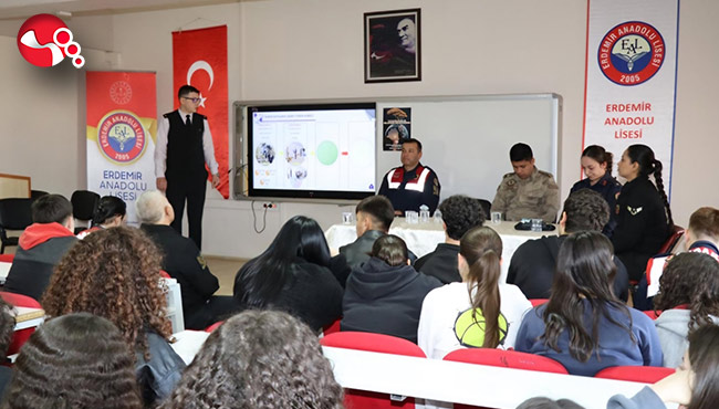 “Meslek Tanıtım” faaliyetlerinde öğrencilere bilgilendirildiler