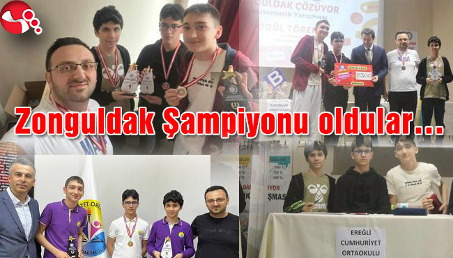 Zonguldak Şampiyonu oldular…