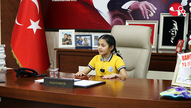 Başak Yiğit, koltuğa çok yakıştı...