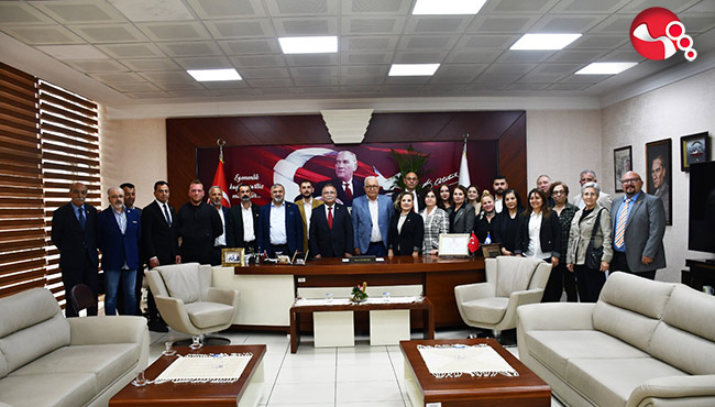 CHP Yönetiminden "Hayırlı Olsun" ziyareti...