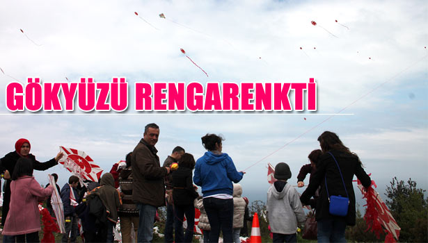 UÇURTMALAR GÖKYÜZÜNÜ SÜSLEDİ