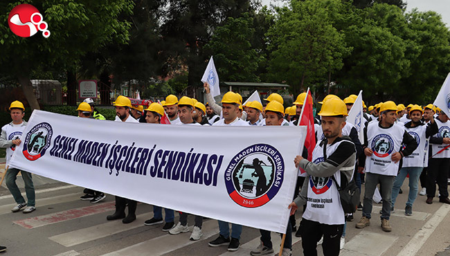 GMİS, TÜRK-İŞ’İN 1 MAYIS BURSA MİTİNGİNE KATILDI