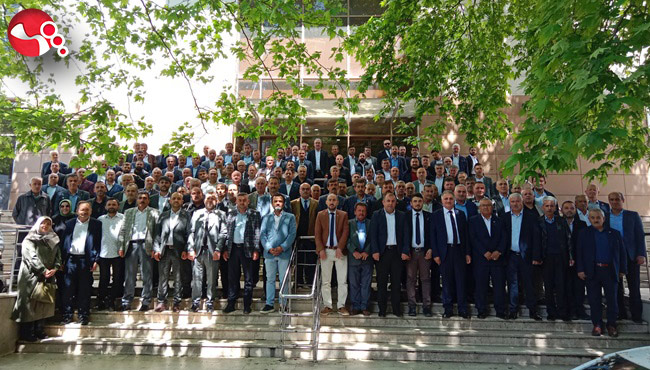 Milletvekili Bozkurt, köy ve mahalle muhtarlarıyla bir araya geldi