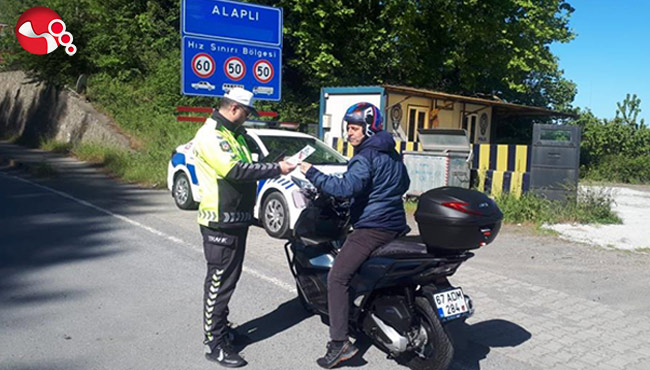 Motor denetimlerinde ceza yağdı