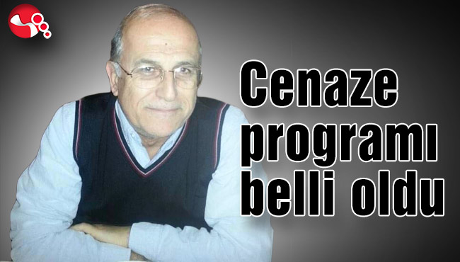 Cenaze programı belli oldu,,,