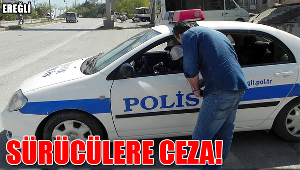 HIZ SINIRI AŞAN 10 SÜRÜCÜYE 343'ER LİRA CEZA