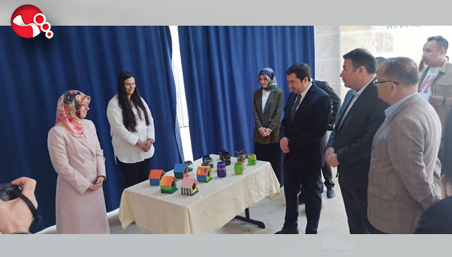 Öğrencilerden karma sergi