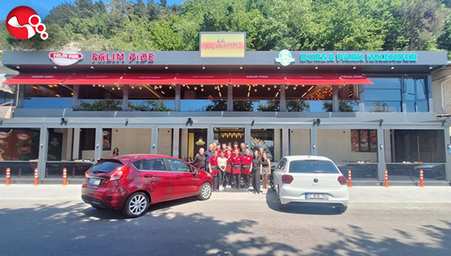 Falım Pide Bursa Park İskender yeni yüzüyle hizmette...
