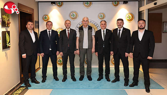 Orman Genel Müdürü Bekir Karacabey'le görüştüler