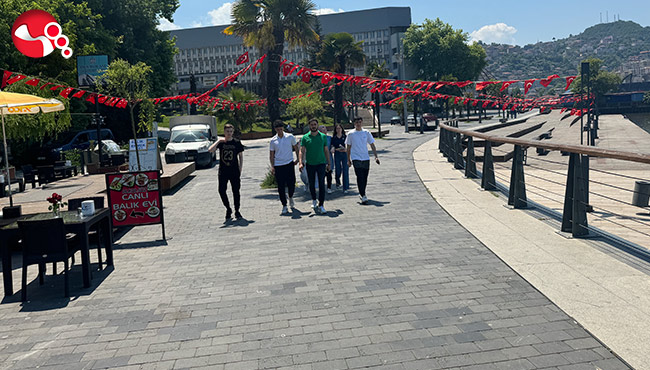 Sıcağı gören sahile koştu