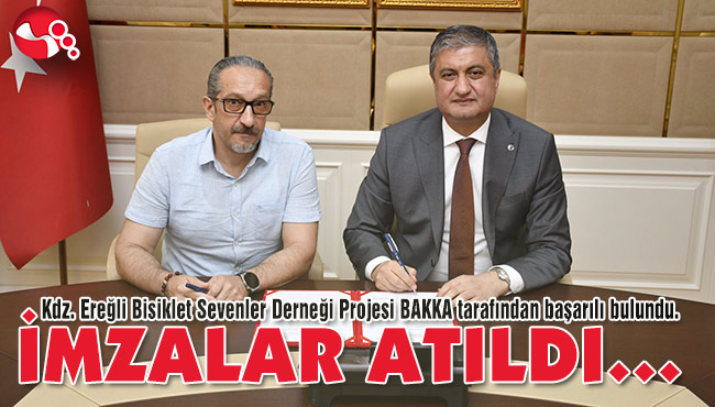 İMZALAR ATILDI…