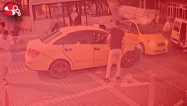 Gencin silahla yaralandığı anlar kameralara yansıdı