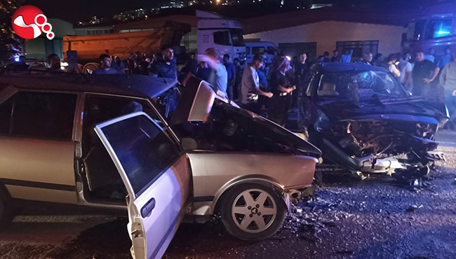 Kafa kafaya çarpıştılar