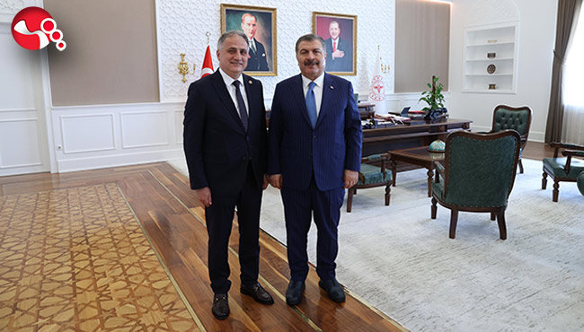 Milletvekili Bozkurt, Bakan Fahrettin Koca ile görüştü