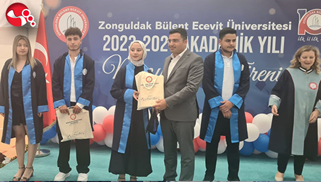 Alaplı Meslek Yüksek Okulu'nda mezuniyet coşkusu