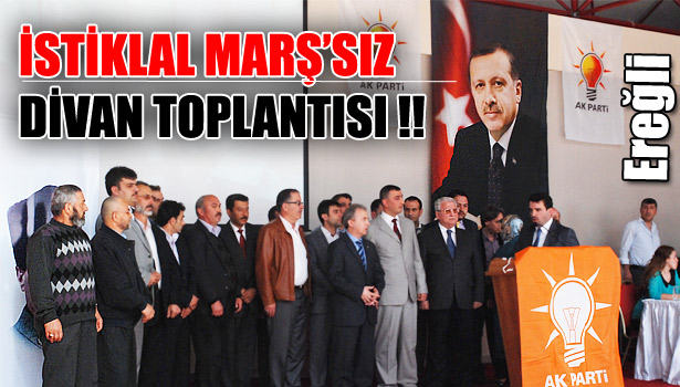 İLÇE DİVAN TOPLANTISI YAPILDI