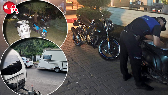 Motosikletlere ceza kesiliyor!