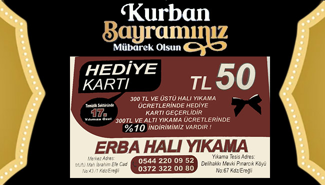 Kurban Bayramınız Kutlu Olsun…