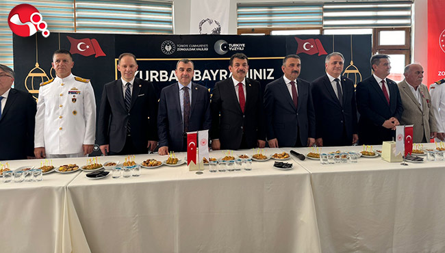 Zonguldak protokolü bayramlaştı
