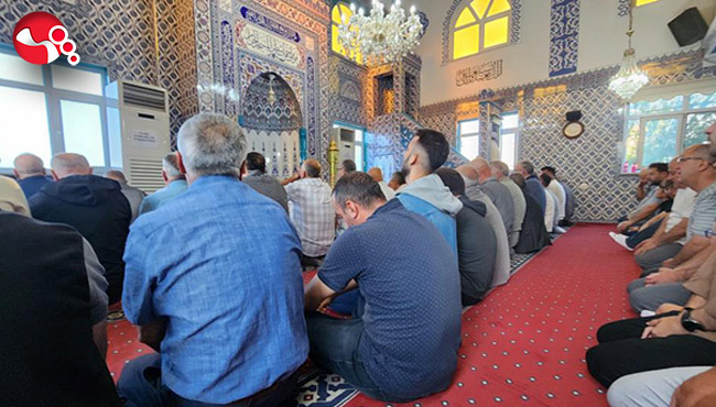 Bayram sabahı bayramlaştılar