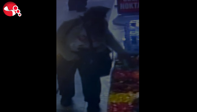 O anlar kameralara yansıdı