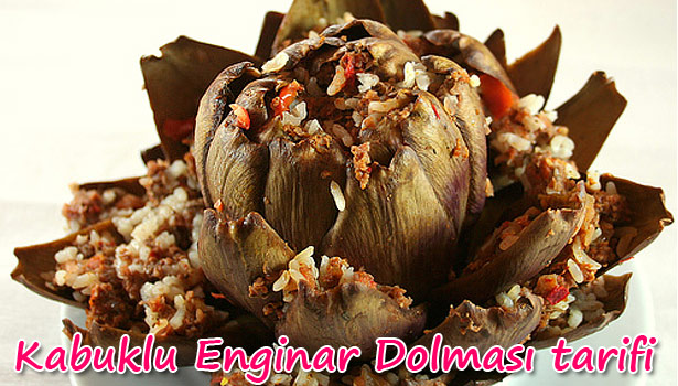 ZEYTİNYAĞLI KABUKLU ENGİNAR DOLMASI TARİFİ