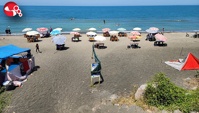 Serinlemek için deniz ve doğaya koştular…