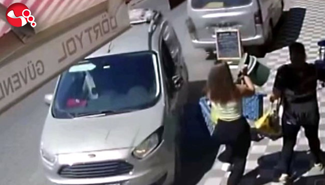 Saniyelerle kurtuldular