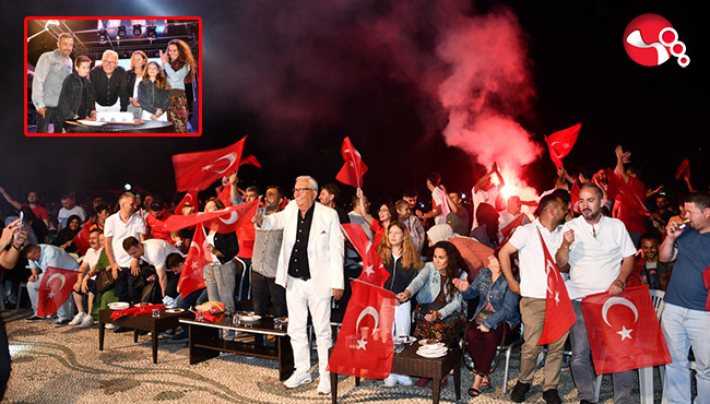 Milli maçta doğum günü sürprizi...