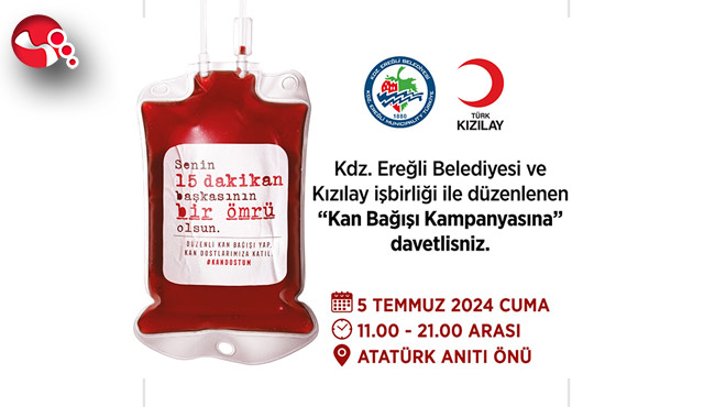 “SENİN 15 DAKİKAN BAŞKASININ BİR ÖMRÜ OLSUN!..