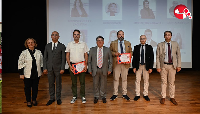 Görev alanlara teşekkür belgesi verildi