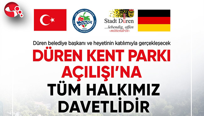“Düren Kent Parkı” açılacak...