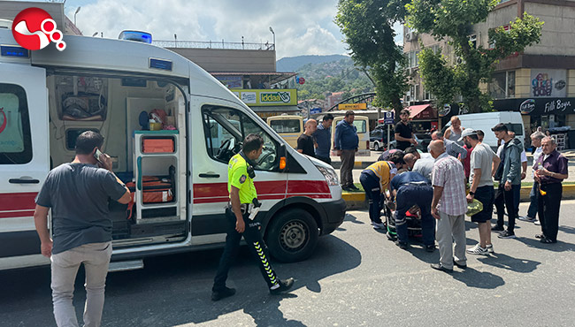 Yayaya çarptı!...