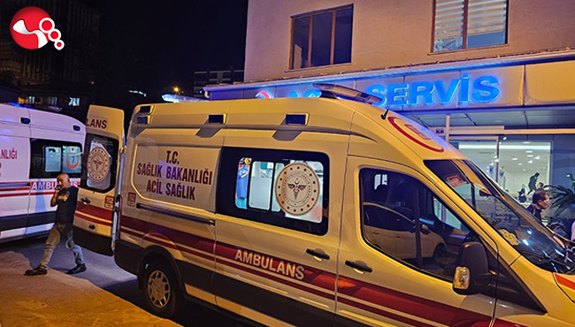 Hasta taşıyordu: Kaza yaptı