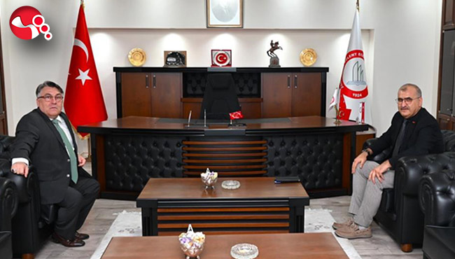 Tarım ve Orman İl Müdürü Ağan’dan Rektör Özölçer’e ziyaret