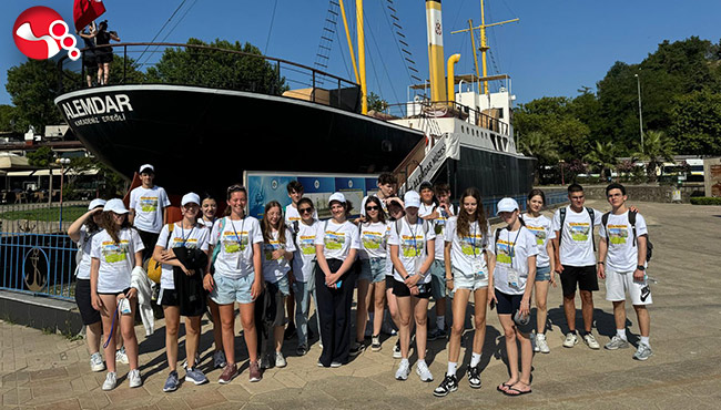 Rotary Kulübü, 8 ülkeden 11 öğrenciyi ağırladı…