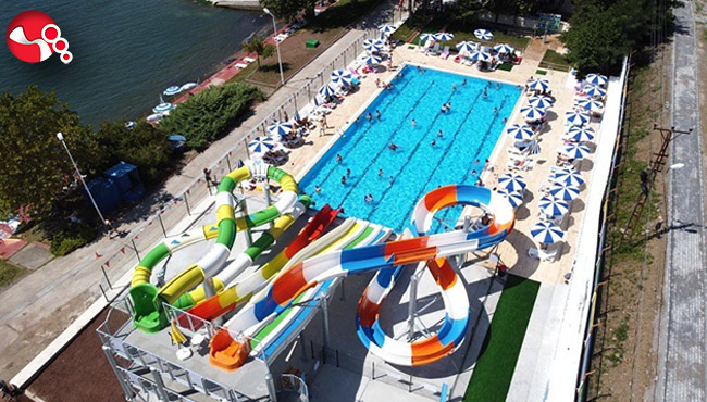 Aqua Park yoğun ilgi görüyor...