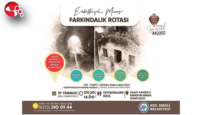 Endüstriyel Miras Rotası Gezisi Cumartesi günü yapılacak