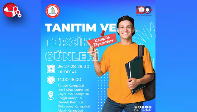BEUN tanıtım ve tercih günleri başlıyor