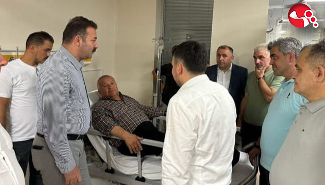 Başkan Başol kaza geçirdi…