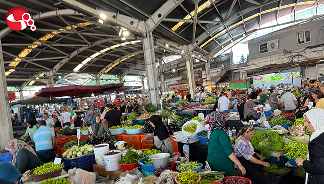 Pazara yoğun ilgi