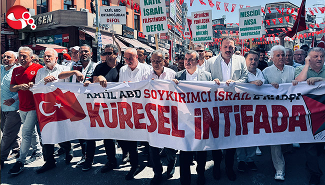 Haniye’nin öldürülmesi protesto edildi