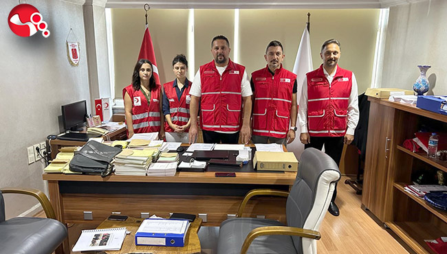 Yağız ve ekibi Zonguldak Kızılay’da göreve başladı