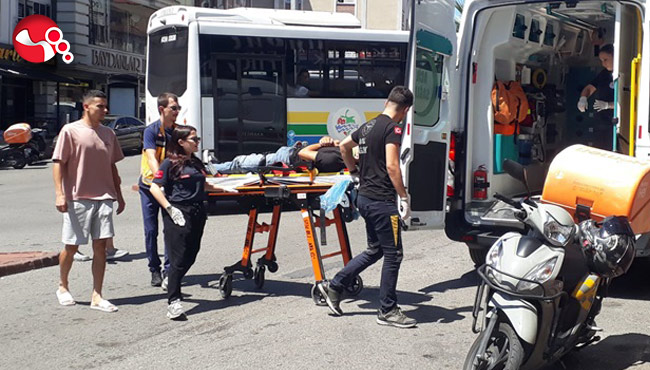 Ani frene basınca!...