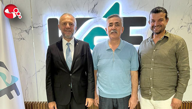 Başkan Keleş, KGF Başkanı Özegen’i ziyaret etti