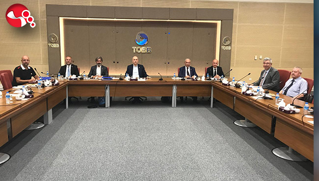 Arslan Keleş, TOBB Yüksek Disiplin Kurulu toplantısına katıldı