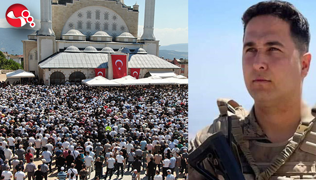 Şehidimize son görev!...